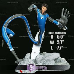 Mr Fantastic Cartoon Style 3D Printing Models