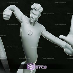 Mr Fantastic Cartoon Style 3D Printing Models