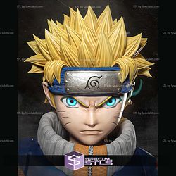 Naruto Classic Bust 3D Printing Models