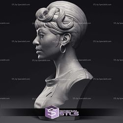 Nichelle Nichols Nyota Uhura Bust 3D Printing Models