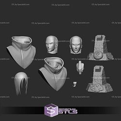 Orochimaru Bust v3 3D Printing Models