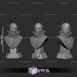 Orochimaru Bust v3 3D Printing Models