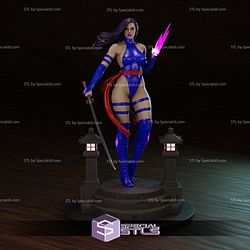 Psylocke Temple Base V2 3D Printing Models