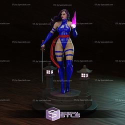 Psylocke Temple Base V2 3D Printing Models