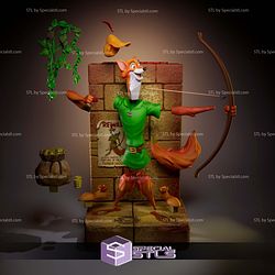 Robin Hood Disney Classic 3D Printing Models