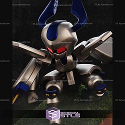 Rokusho Medabots Diorama V2 3D Printing Models