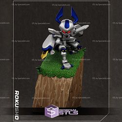 Rokusho Medabots Diorama V2 3D Printing Models