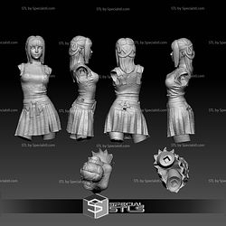 Samurai Girl 3D Printing Models