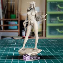 Samurai Girl NSFW 3D Printing Models