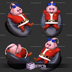 Santa Buu Resting 3D Printing Models