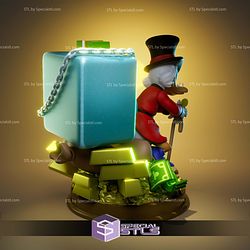 Scrooge Mcduck Treasure V2 3D Printing Models