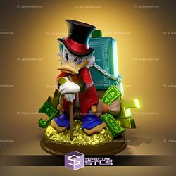 Scrooge Mcduck Treasure V2 3D Printing Models