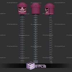 Sentinel Head With Flexible Spine 3D Printing Models