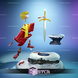 The Sword in the Stone 3D Printing Models