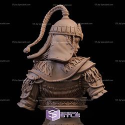 Tuya Bust With Helmet 3D Printing Models