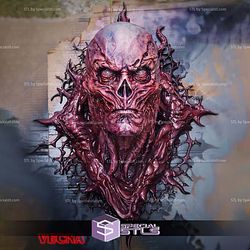 Vecna Stranger Things Wall Bust 3D Printing Models