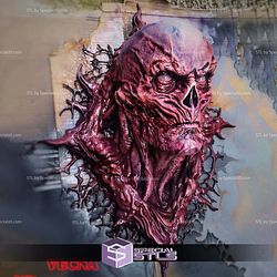 Vecna Stranger Things Wall Bust 3D Printing Models