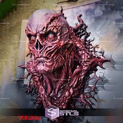 Vecna Stranger Things Wall Bust 3D Printing Models