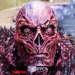 Vecna Stranger Things Wall Bust 3D Printing Models