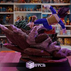 Vegeta Ultra Ego vs Granolah 3D Printing Models