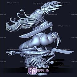 Vulture Queen with NSFW 3D Printing Models