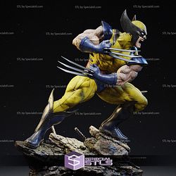 Wolverine Angry Battle 3D Printing Models