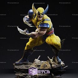 Wolverine Angry Battle 3D Printing Models