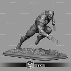 Wolverine Attack 3D Printing Models