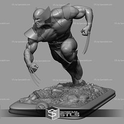 Wolverine Attack 3D Printing Models