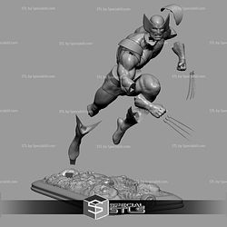 Wolverine Attack 3D Printing Models