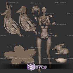 Yae Miko Bunny Genshin Impact 3D Printing Models