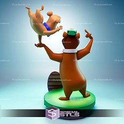 Yogi Bear and Boo Boo 3D Printing Models