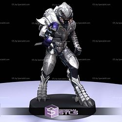 Arbiter Halo Various Pose STL Miniature