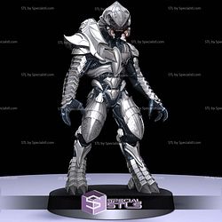 Arbiter Halo Various Pose STL Miniature