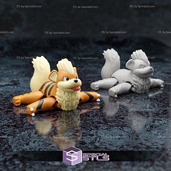 Basic Pokemon Collection - Articulated Growlithe