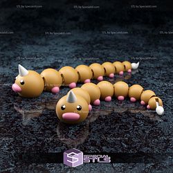 Basic Pokemon Collection - Articulated Weedle