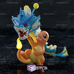 Basic Pokemon Collection - Charmander and Gyarados