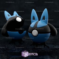 Basic Pokemon Collection - Lucario Pokeball