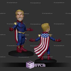 Basic STL - Homelander Chibi