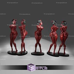 Basic STL Collection - Succubus Sexy Red