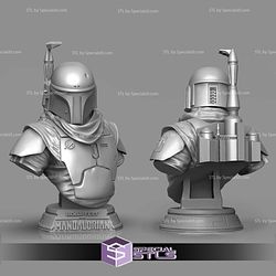 Boba Fett Repaint Bust STL Files