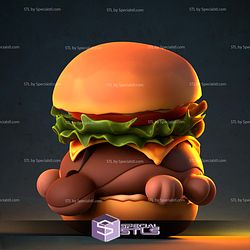 Clodsire Burger Pokemon 3D Printing Models