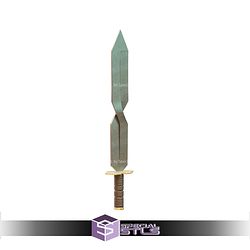 Cosplay STL Files Basic 90s S Sword