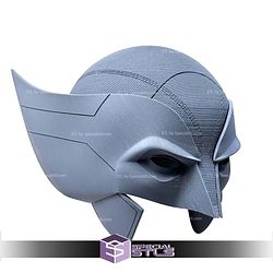 Cosplay STL Files Wolverine Deadpool 3 Mask V3