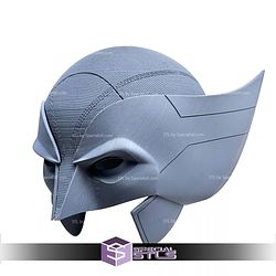 Cosplay STL Files Wolverine Deadpool 3 Mask V3