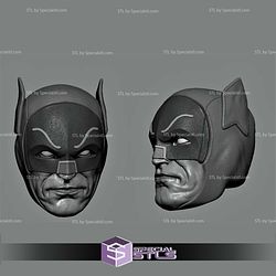 Custom Head STL Collection - Batman TV Show 60s