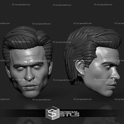 Custom Head STL Collection - Bruce Wayne Val Kilmer