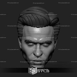 Custom Head STL Collection - Bruce Wayne Val Kilmer