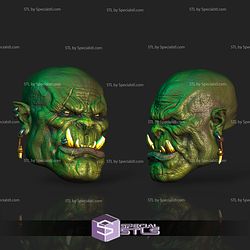 Custom Head STL Collection - GorThak Skullcrusher