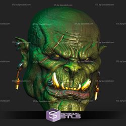 Custom Head STL Collection - GorThak Skullcrusher